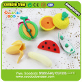 3D Food Shaped Blister Card Packing Eraser